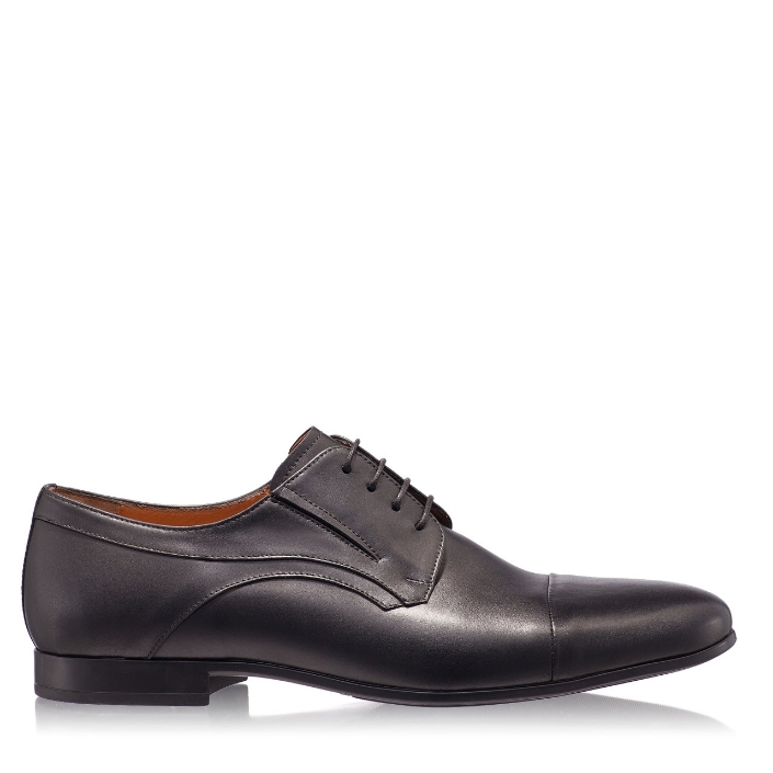 Imagine Pantofi Eleganti Barbati 6803 Vitello Negru