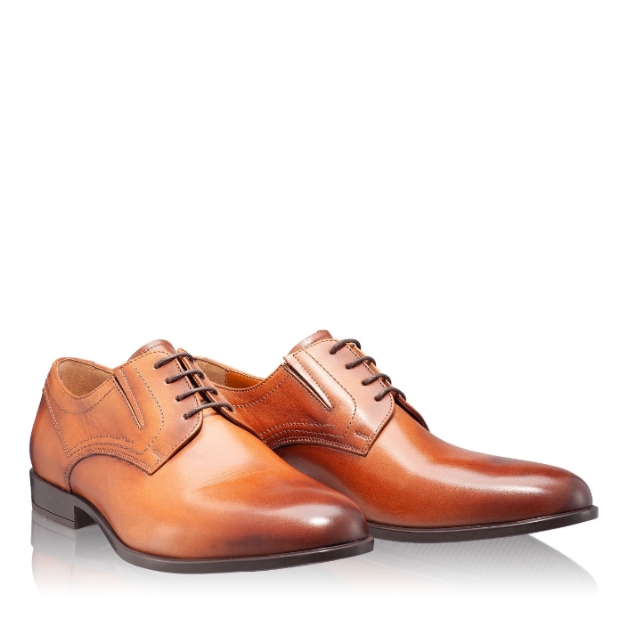 Pantofi Eleganti Barbati 6826 Vitello Cognac