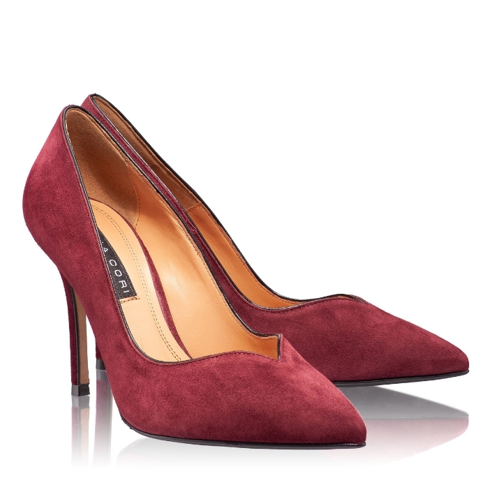 Imagine Pantofi Eleganti Dama 4521 Cam Bordo