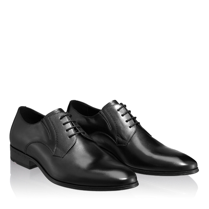 Imagine Pantofi Eleganti Barbati 6851 Vitello Negru