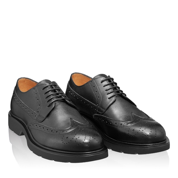 Imagine Pantofi Casual Barbati 6921 Vitello Negru