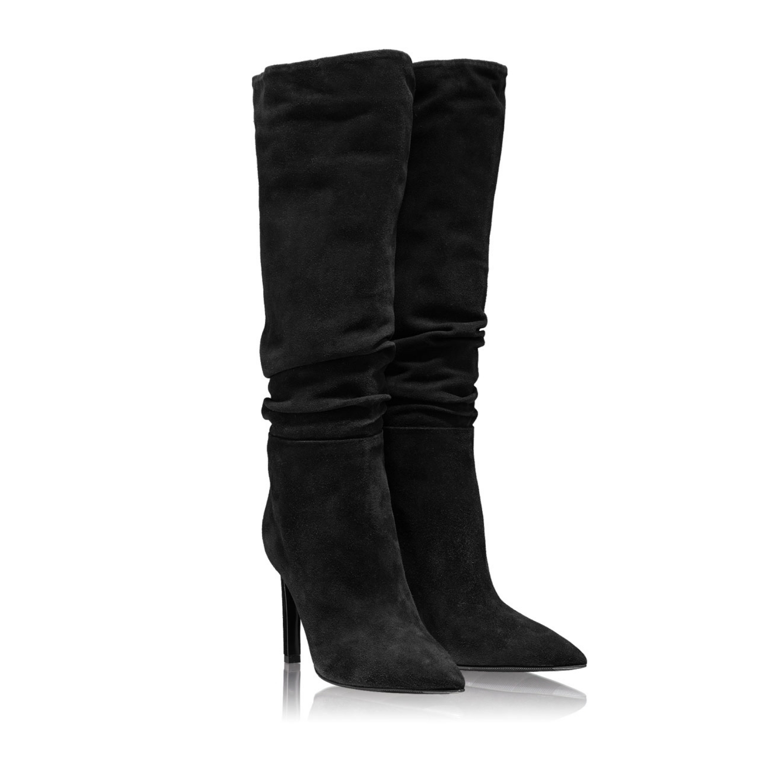 Imagine Cizme dama 5641 Camoscio Negru