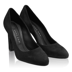 Pantofi Eleganti Dama 5587 Camoscio Negru