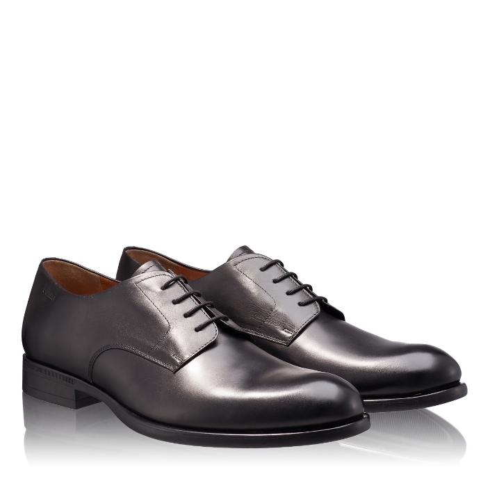 Pantofi Eleganti Barbati 6625 Vitello Negru