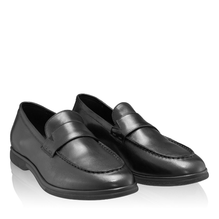 Imagine Pantofi Casual Barbati 6991 Vitello Negru