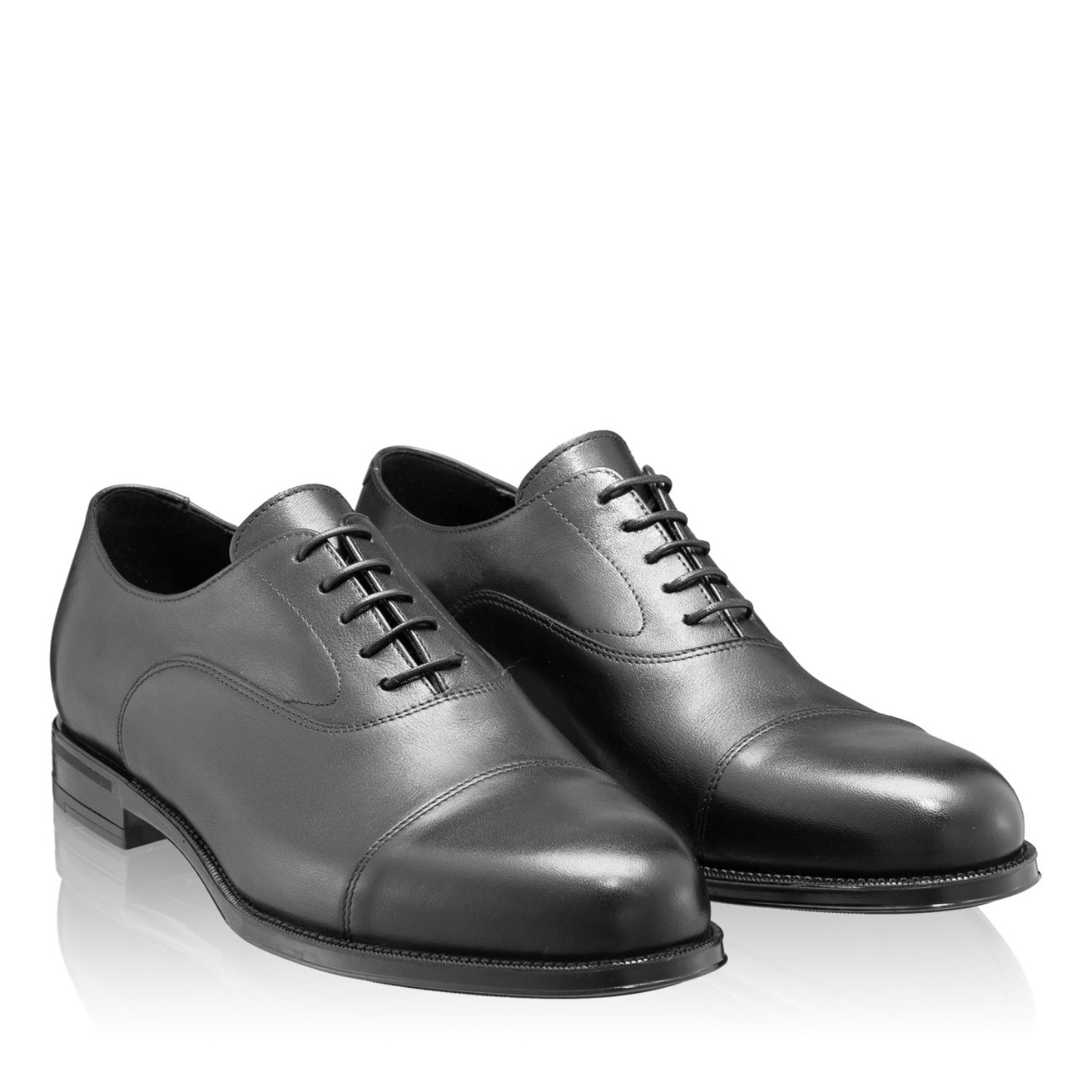 Imagine Pantofi Eleganti Barbati 7008 Vitello Negru