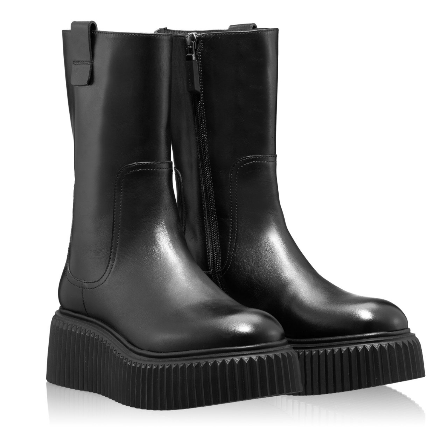 Снимка на Дамски ботуши 7129 Vitello Negru