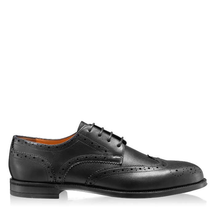 Imagine Pantofi Eleganti Barbati 7020 Vitello Negru