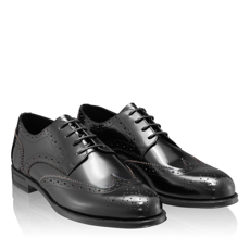 Pantofi Eleganti Barbati 7020 Abrazivato Negru