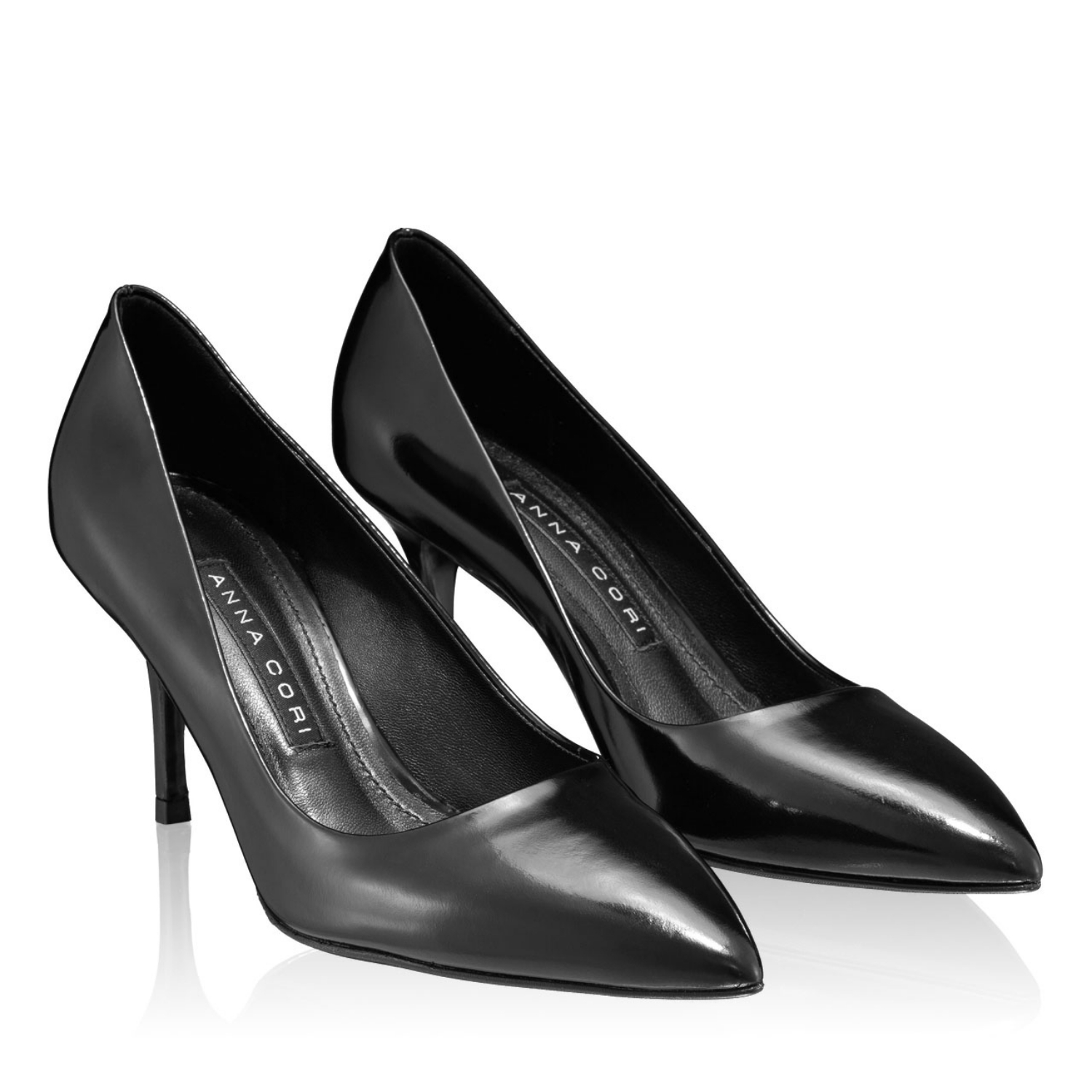 Imagine Pantofi Eleganti Dama 4416 Abrazivato Negru