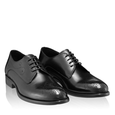 Pantofi Eleganti Barbati 6626 Abrazivato Nero