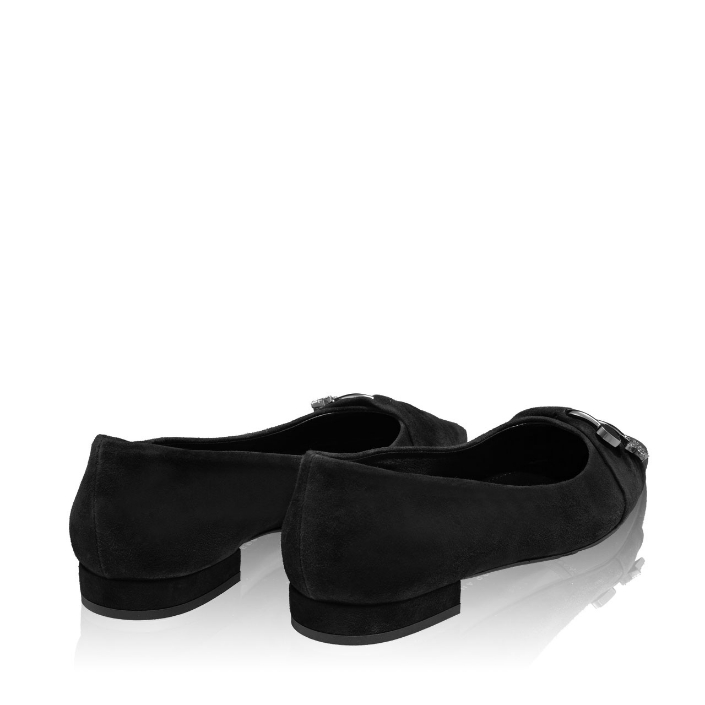 Imagine Pantofi Dama 6085 Camoscio Negru