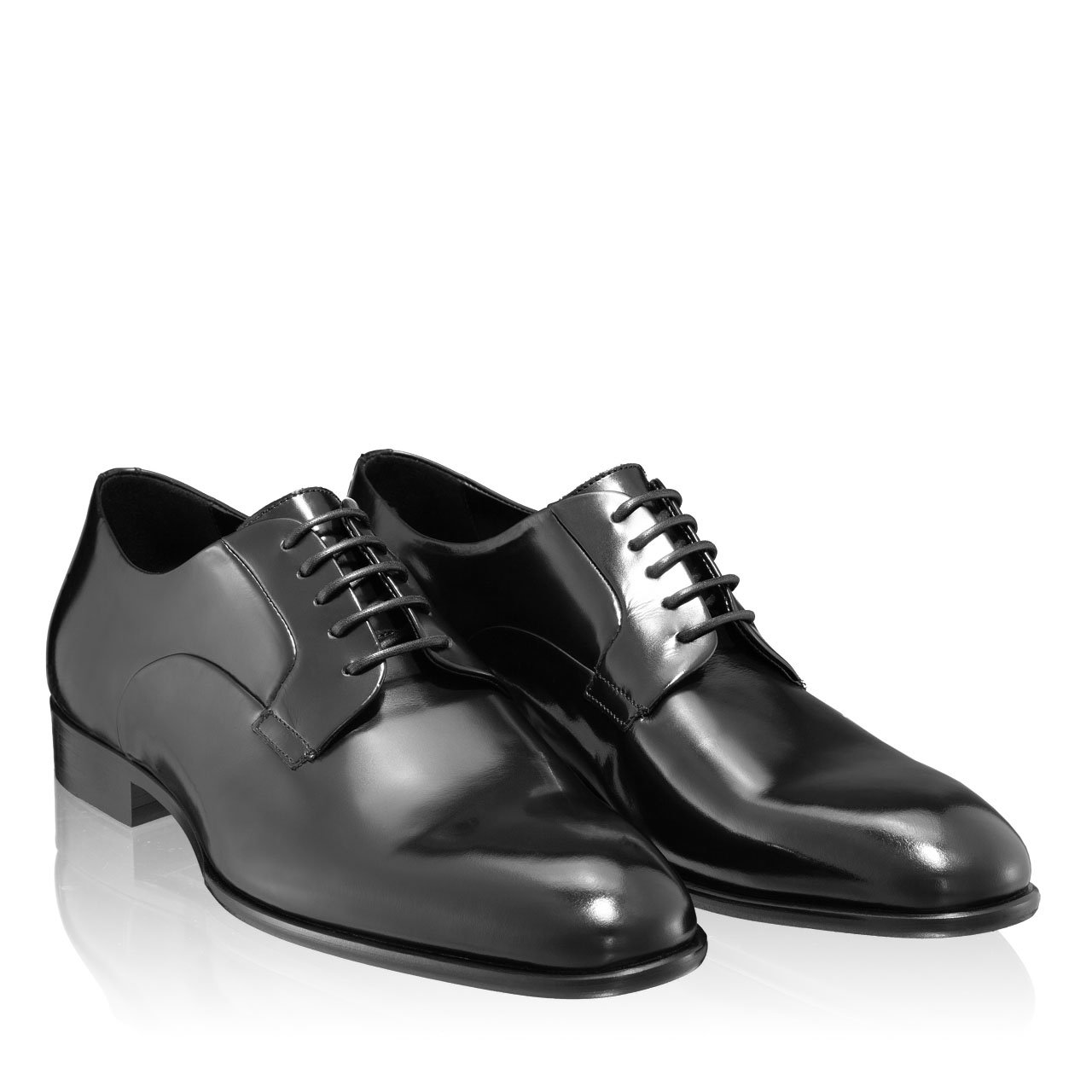 Imagine Pantofi Eleganti Barbati 7034 Abrazivato Negru