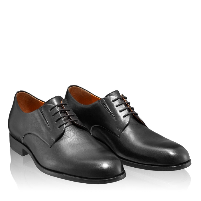 Imagine Pantofi Eleganti Barbati 7042 Vitello Negru