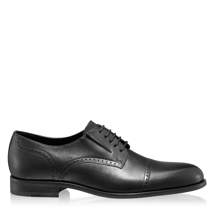 Imagine Pantofi Eleganti Barbati 7043 Vitello Negru