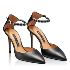 Pantofi Eleganți Dama 6140 Vitello Negru