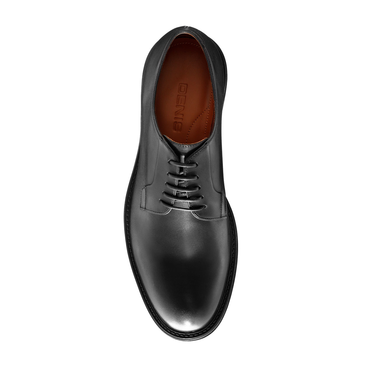 Imagine Pantofi Eleganți Bărbați 7059 Vitello Negru