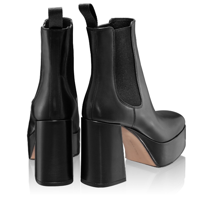 Imagine Botine Damă 6121 Vitello Negru