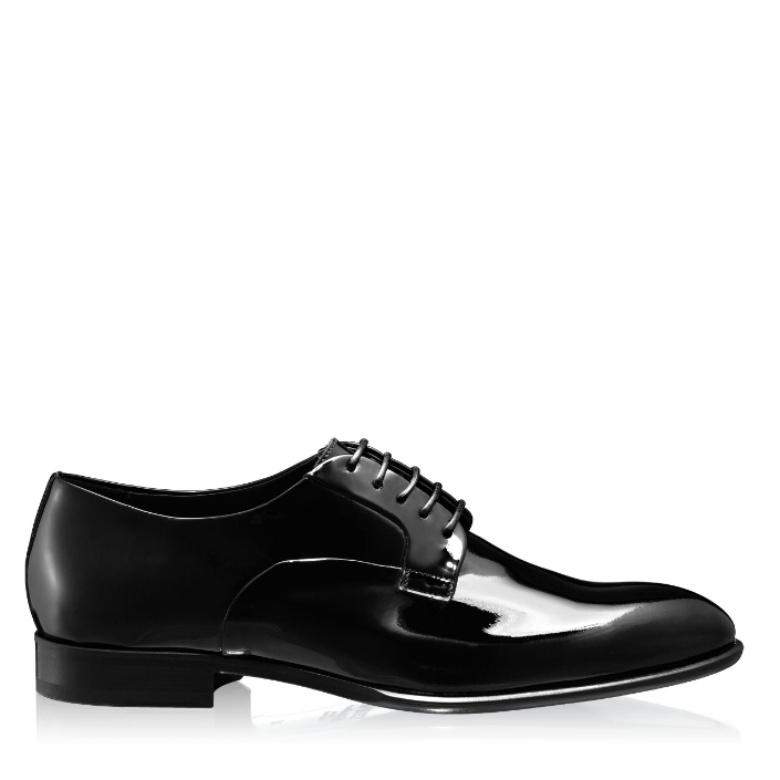 Imagine Pantofi Eleganti Barbati 7034 Lac Negru