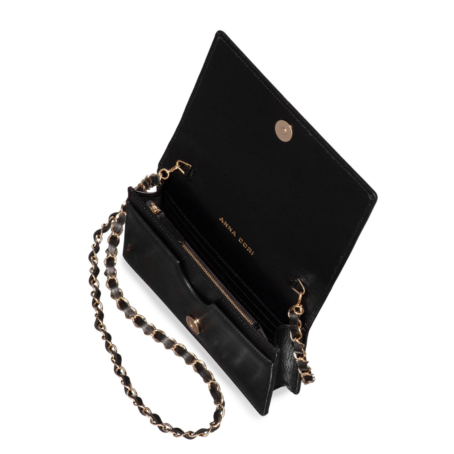 Imagine GEANTA DAMA PLIC ARNA VITELLO NEGRU