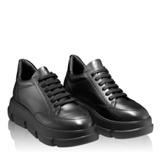 Pantofi Sport Dama 7174 Vitello Negru/Negru