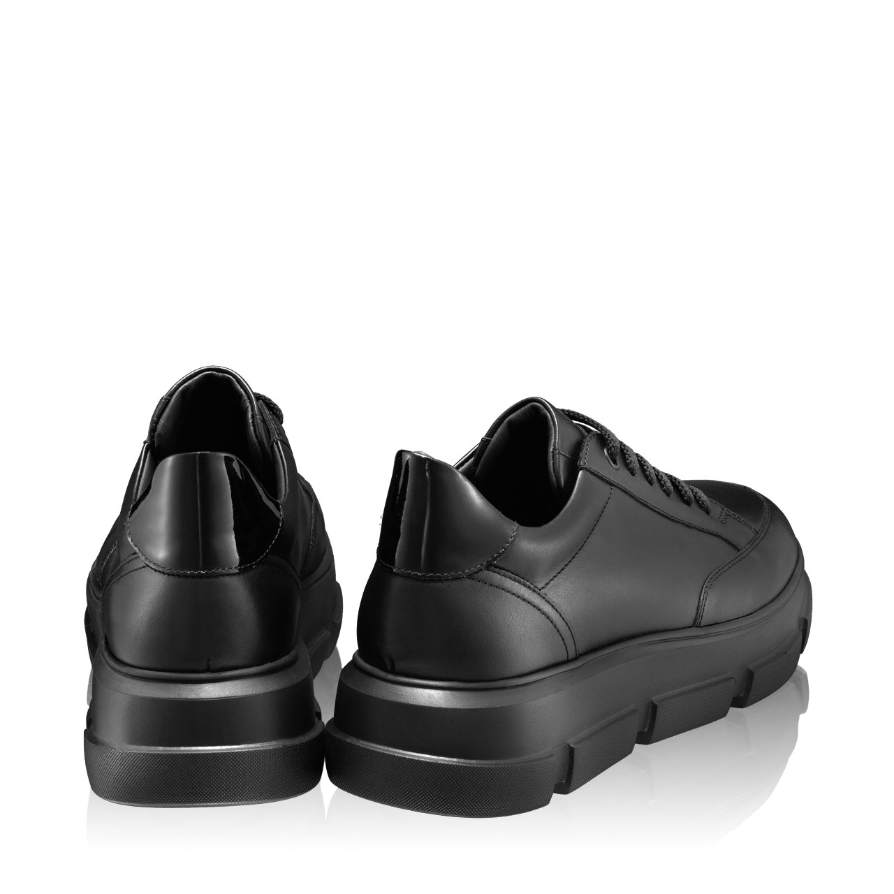 Imagine Pantofi Sport Dama 7174 Vitello Negru/Negru