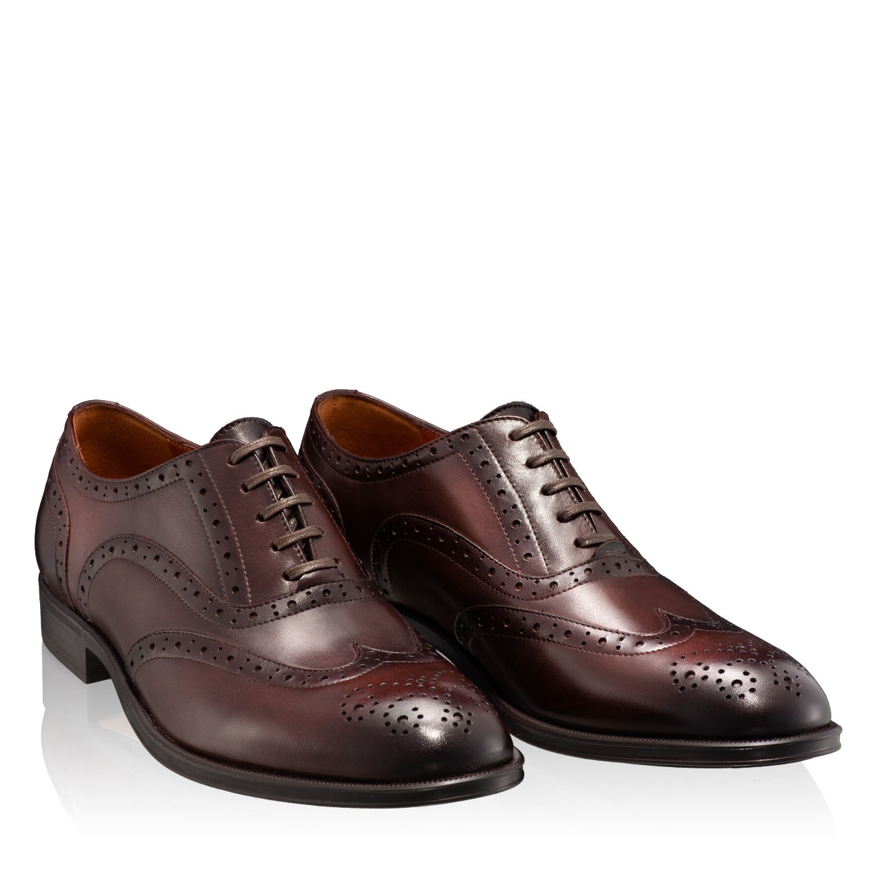 Imagine Pantofi Eleganți Bărbați 7071 Vitello Maro