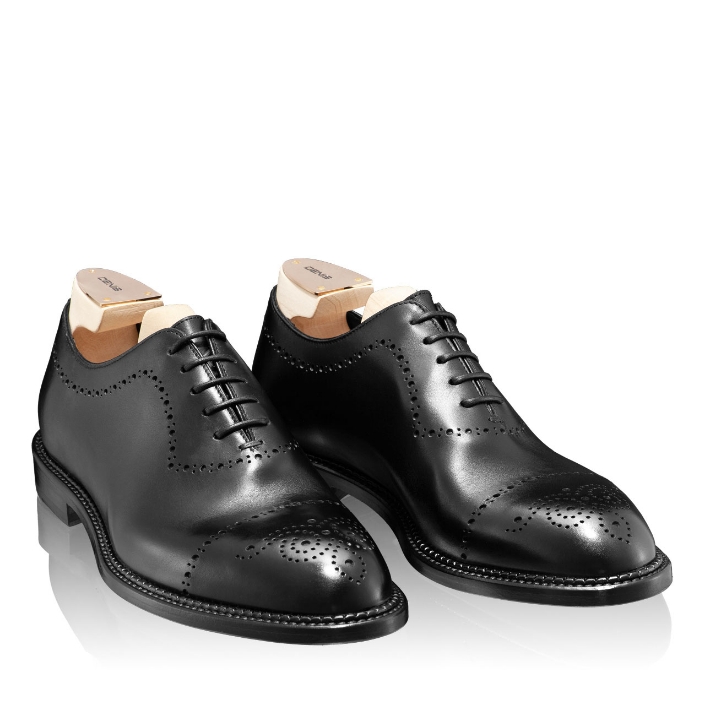 Imagine Pantofi Eleganti Barbati 7037 Vitello Negru