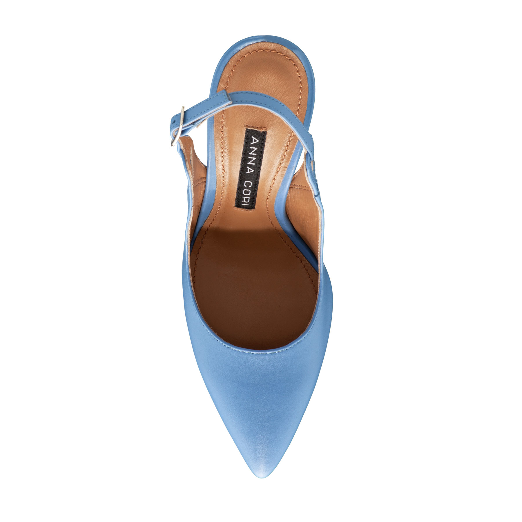 Imagine Pantofi Eleganti Dama 6061 Vitello Blue