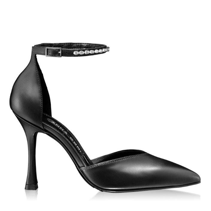 Imagine Pantofi Eleganti Dama 6276 Vitello Negru