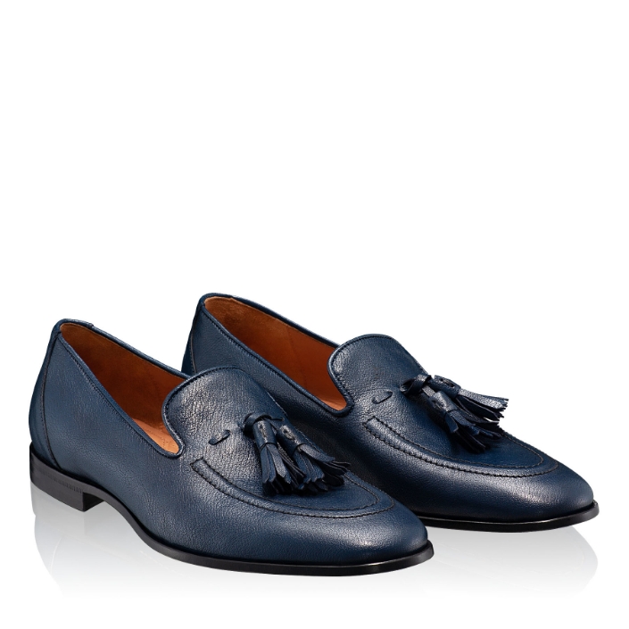 Imagine Pantofi Eleganti Barbati 7085 Vitello Blue