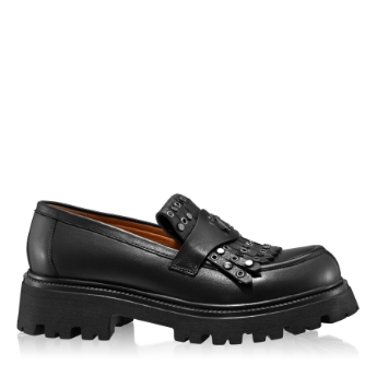 Imagine Pantofi Casual Damă 7262 Vitello Negru