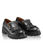 Imagine Pantofi Casual Damă 7262 Vitello Negru