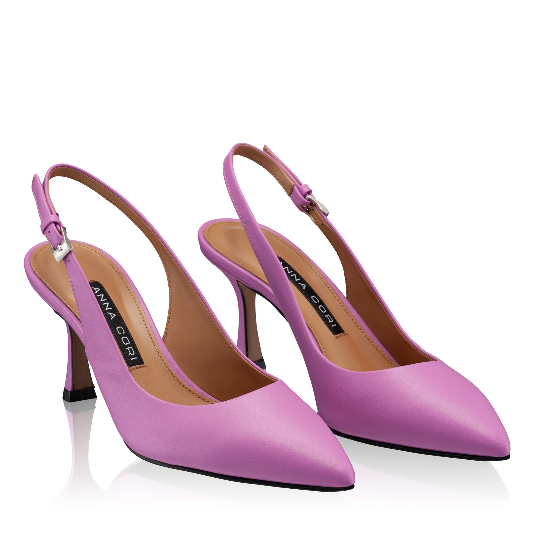 Imagine Pantofi Eleganti Dama 5728 Vitello Violet Pink