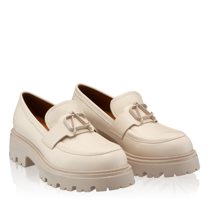 Pantofi Casual Dama 6403 Vitello Panna