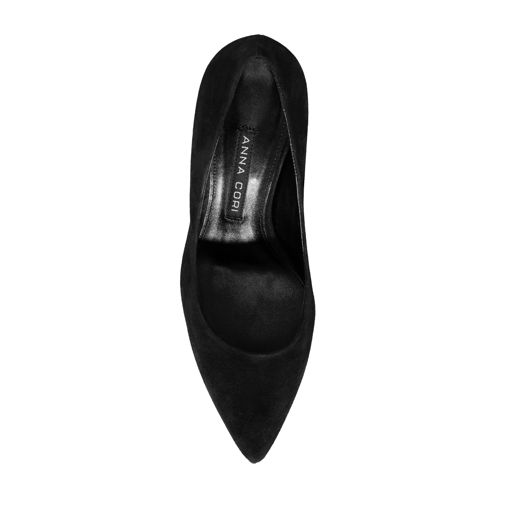 Imagine Pantofi Eleganti Dama 4332 Camoscio Negru