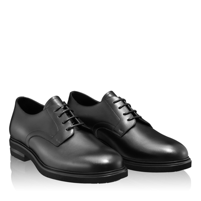 Pantofi  Casual Barbati 6646 Vitello Negru