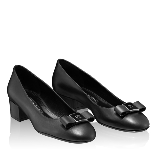 Imagine Pantofi Eleganti Dama 6355 Vitello Negru