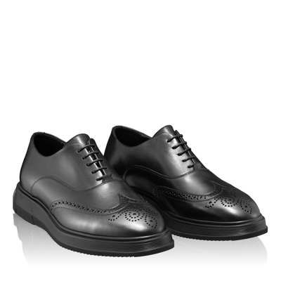 Pantofi Casual Barbati 7322 Vitello Negru