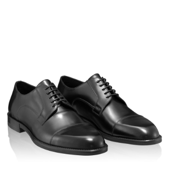 Pantofi Eleganti Barbati 7346 Vitello Negru