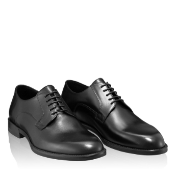 Pantofi Eleganti Barbati 7347 Vitello Negru