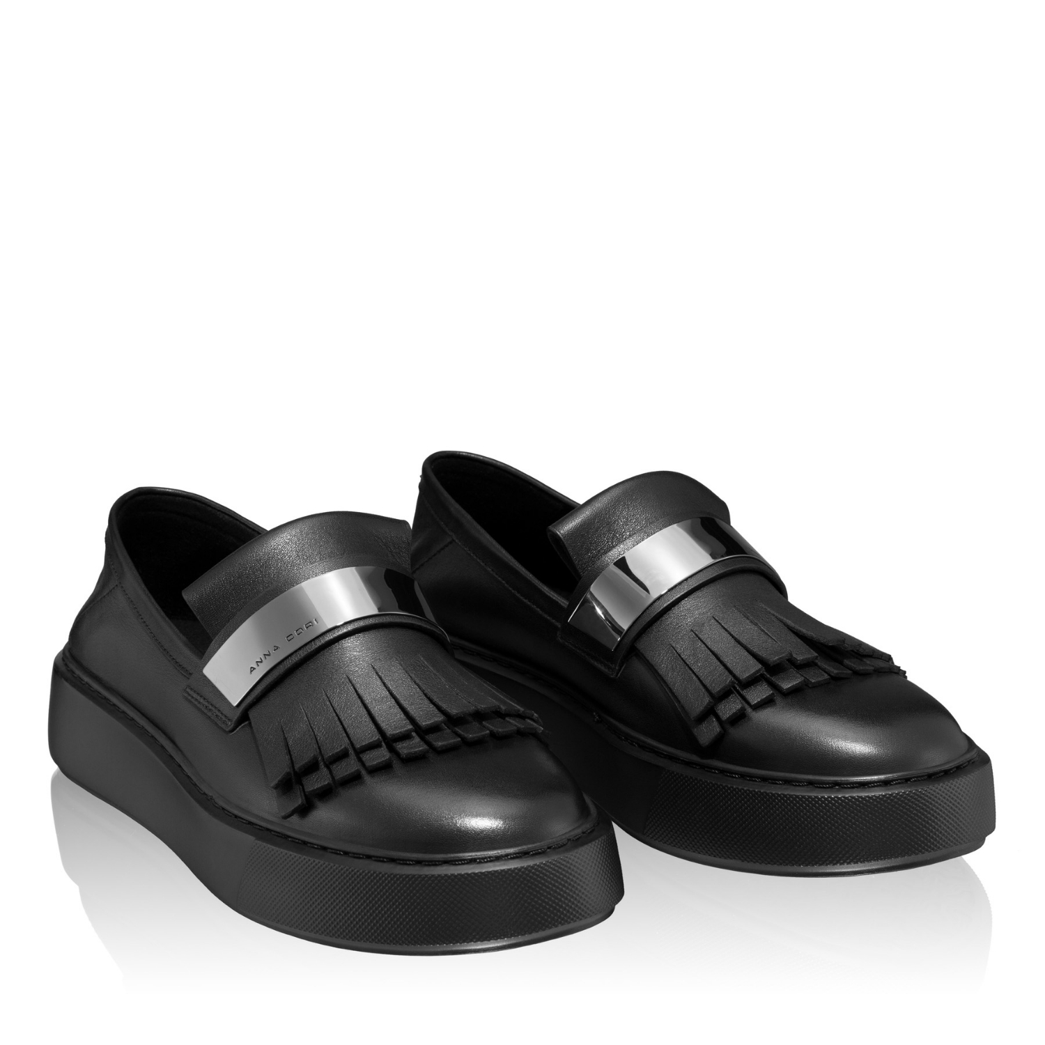 Imagine Pantofi Casual Dama 7543 Vitello Negru