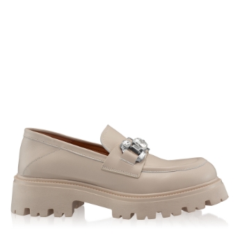 Imagine Pantofi Casual Dama 7596 Vitello Panna