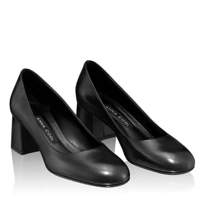 Pantofi Eleganti Dama 7574 Vitello Negru