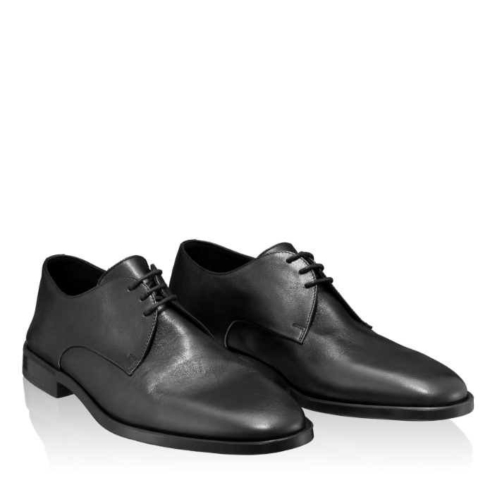 Imagine Pantofi Eleganti Barbati 7345 Vitello Negru