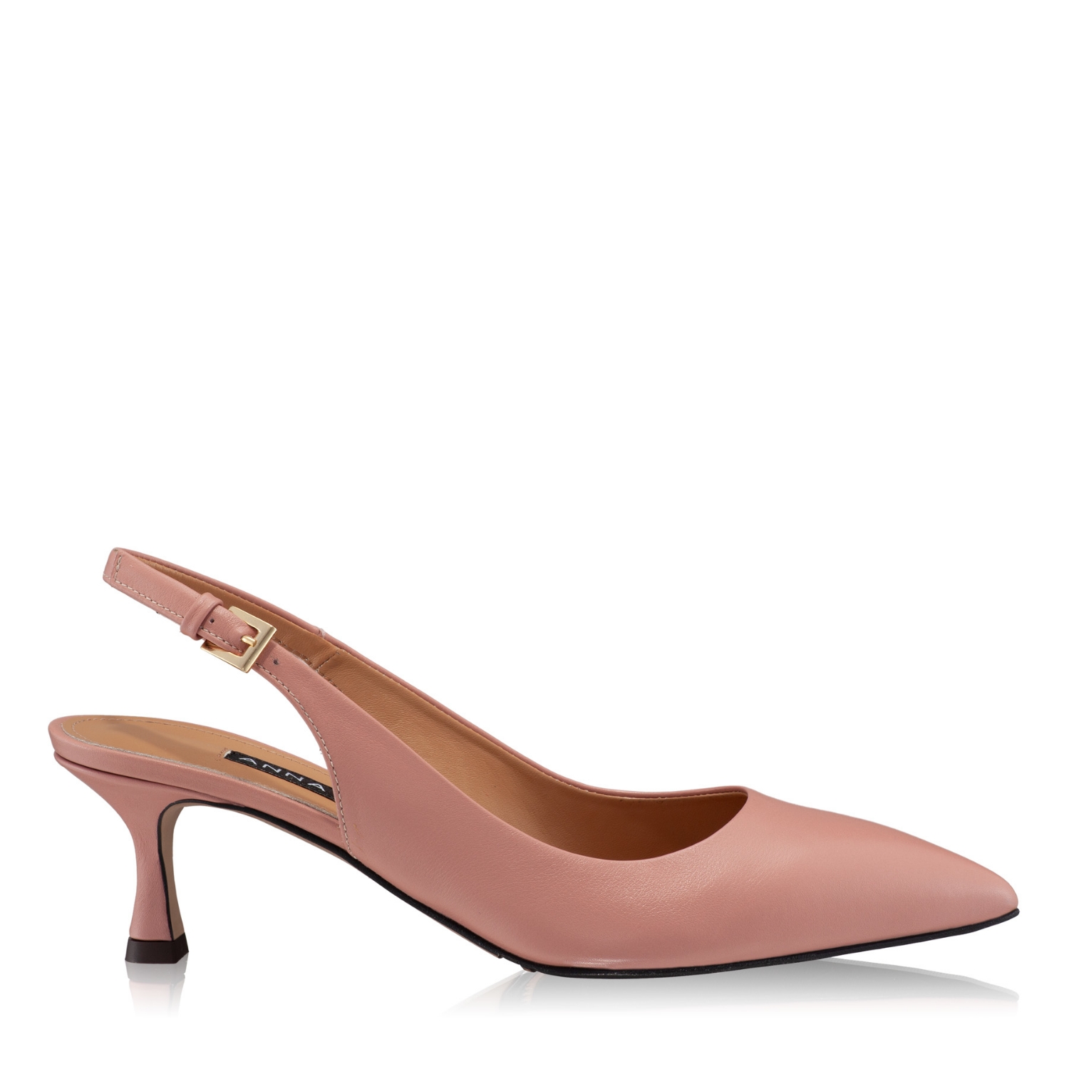 Picture of Kitten-heel Slingback Pumps 7552 Vitello Fard