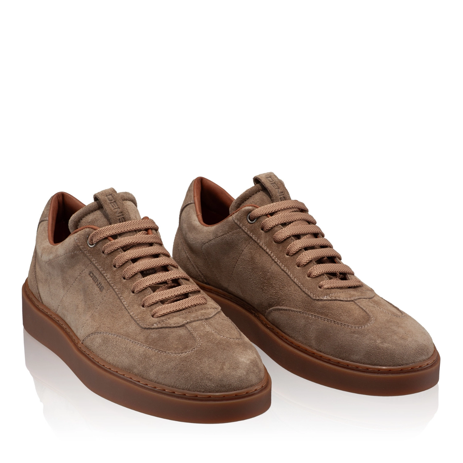 Picture of Men Suede Leather Sport Shoes 7610 Crosta Taupe