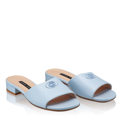 Papuci Dama 7599 Nappa Azzurro