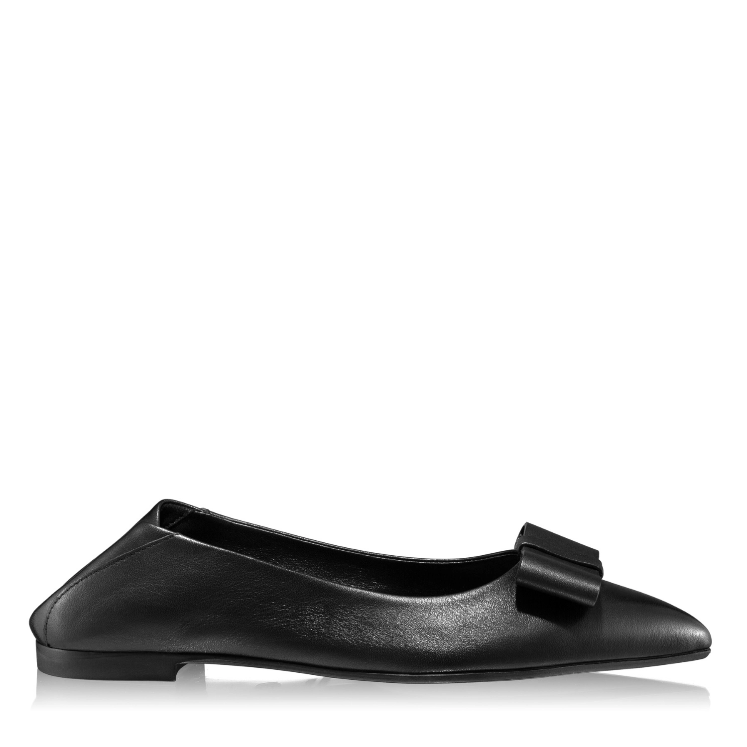 Picture of Women Ballerina Flats 7518 Vitello Black