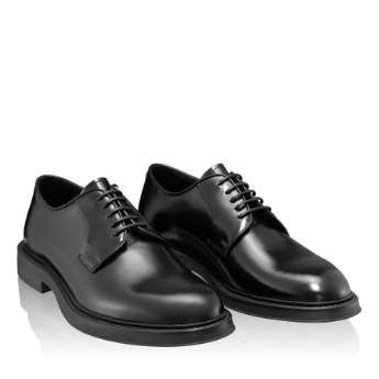 Pantofi Eleganti Barbati 7641 Vitello Negru